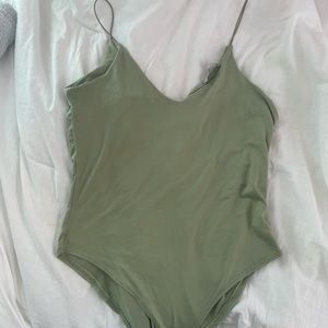 SAGE GREEN BODYSUIT